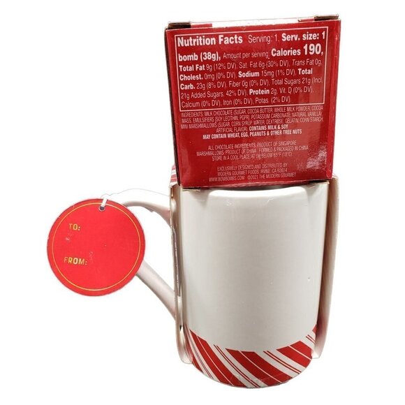 Cocoa Bomb Mug - Milk Chocolate - Marshmallows - Christmas - Secret Santa Gift - Picture 6 of 8